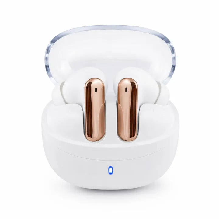 M04 Earbuds with HD Sound, Noise Cancelling Mic, Type-C Fast Charging, Long Battery Life, Waterproof Sports & Gaming Headset
