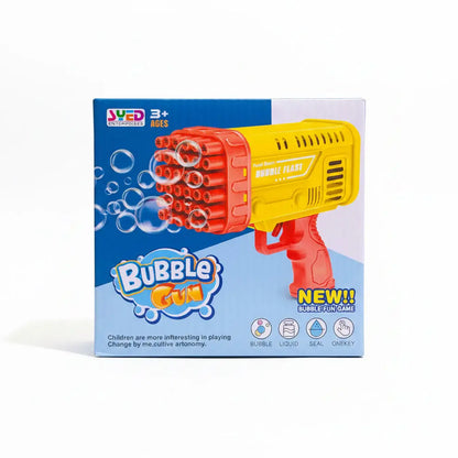 Boy's Plastic Electric Drive Set Bubble Gun